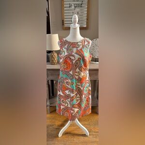 Anne Klein Paisley Shift Dress